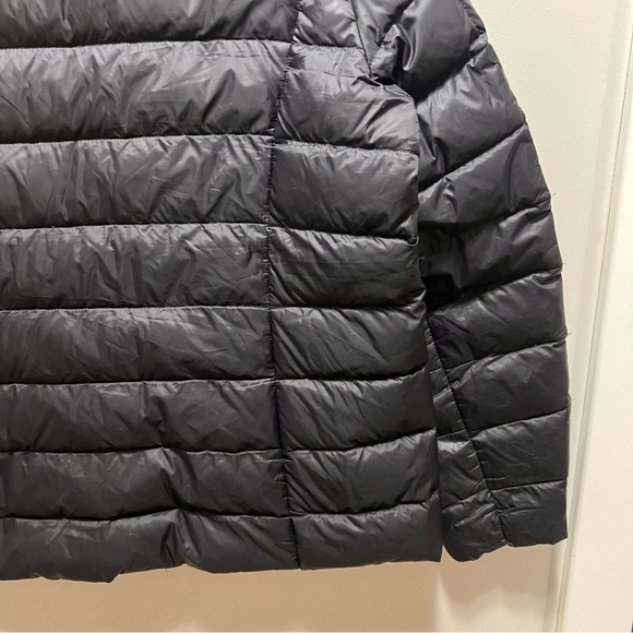 Eddie Bauer Women's Down Puffer Black Zip Up Jacket Size XL - Picture 6 of 13